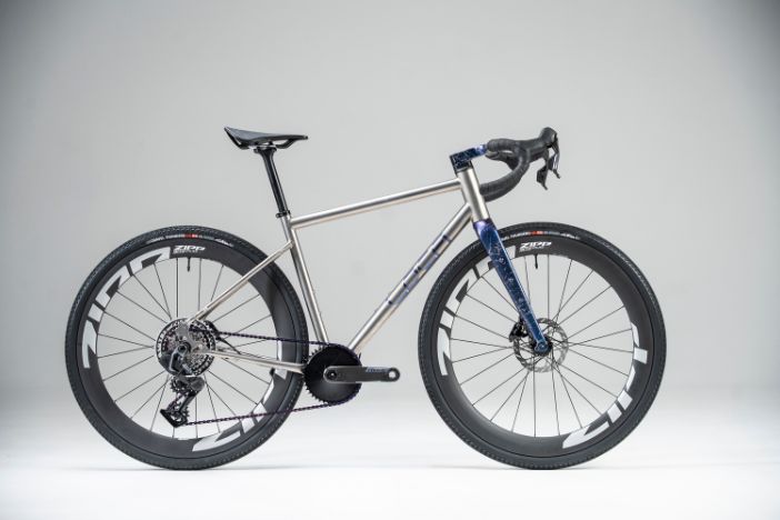 Tytanowy rower gravelowy Brisa TI